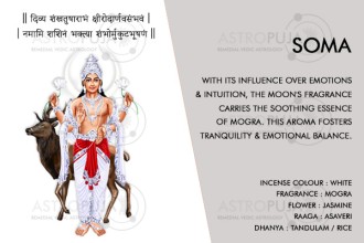 Cosmology of Soma Among Navagrahas | Pujas | Benefits